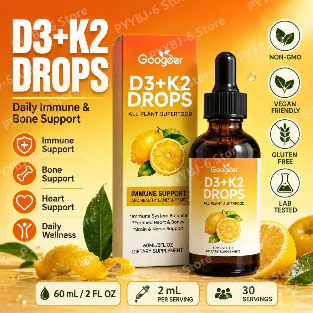 Vitamin D3 K2 Drop - Vitamin D3 K2 Tropfen Flüssiges Nahrungsergänzungsmittel