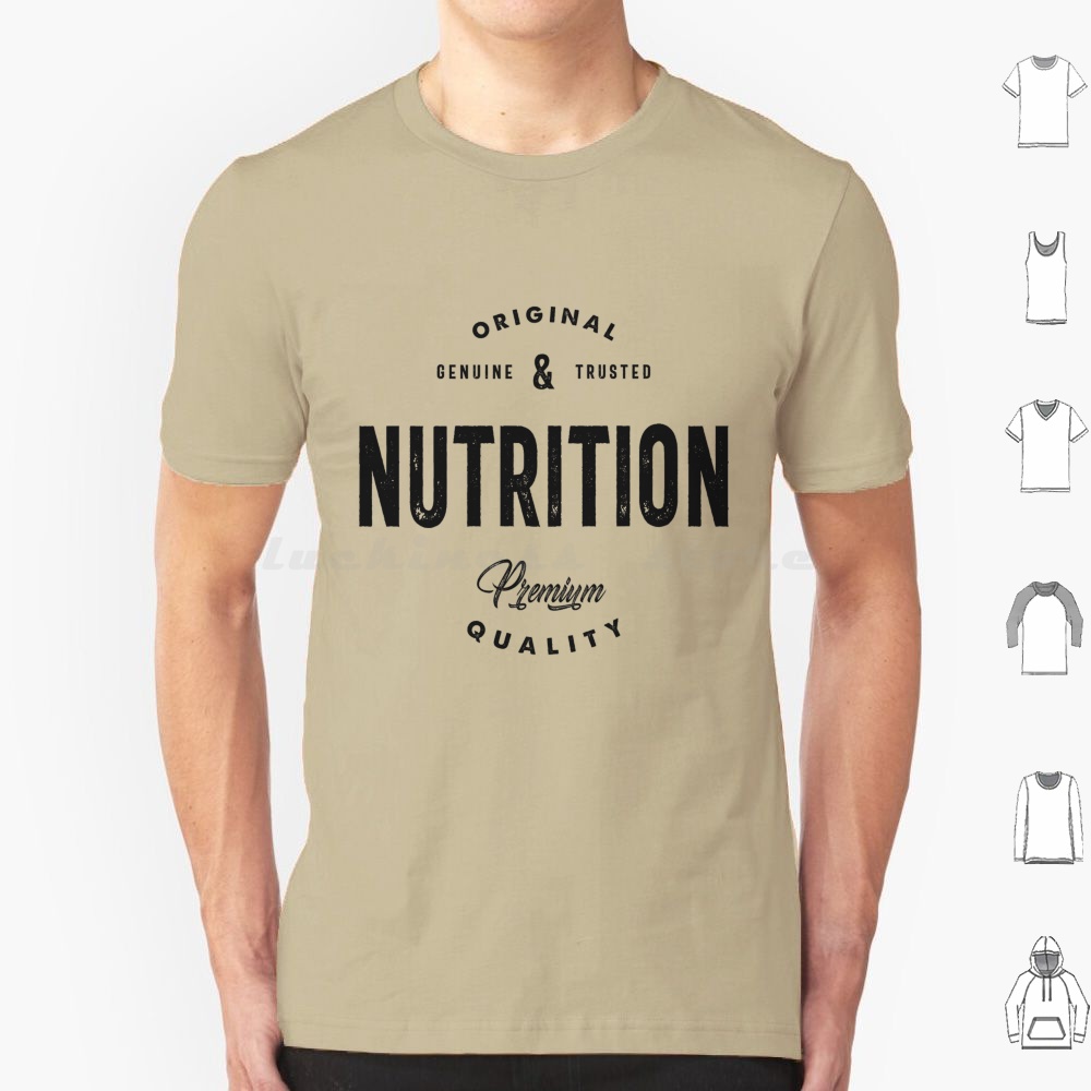 Nutrition & Fitness Class - Ernährung Original T Shirt Baumwolle Männer