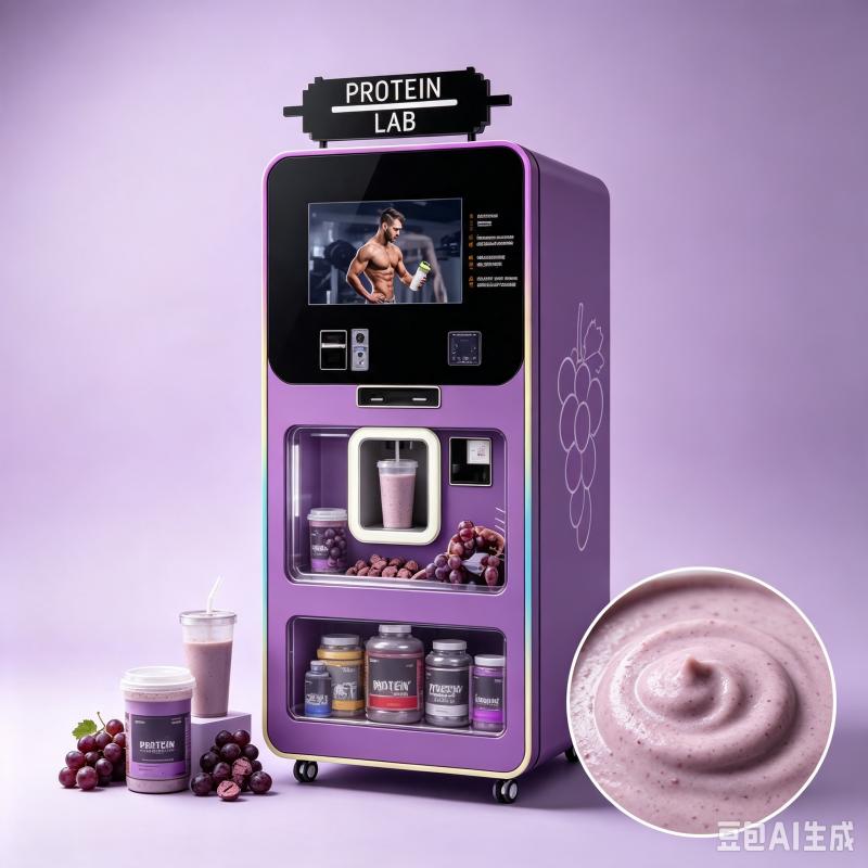 Nutrition For Fitness And Sports - Protein-Shake-Automat, Maßgefertigter Hochgeschwindigkeits-Mixer-Spender, Fitnesscenter-Sportnahrung-Getränkeausrüstung