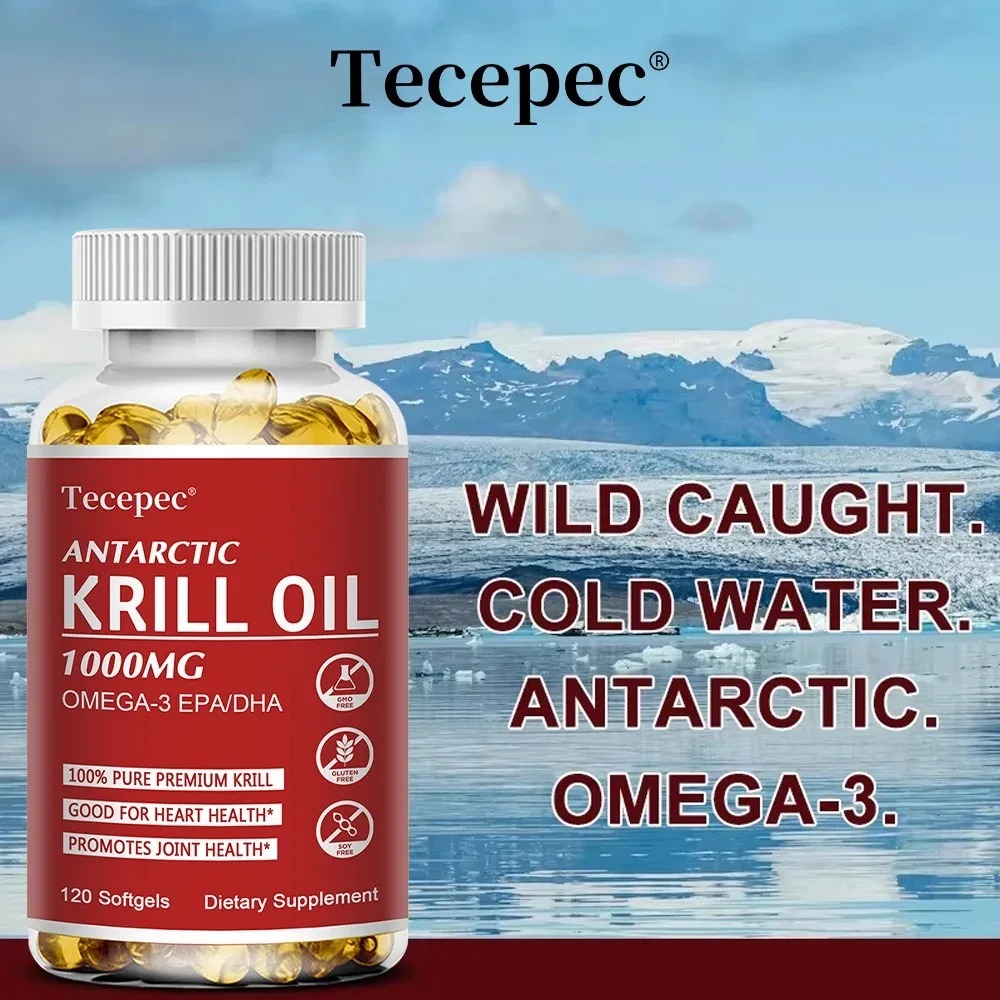 Antarktisches Krillöl-Kapseln  – Krill Oil Supplement Bewertung und Preis