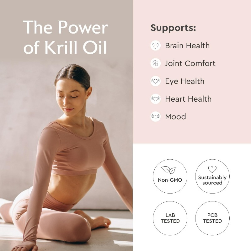 Antarktisches Krillöl, 500 mg  – Krill Oil Supplement Bewertung und Preis