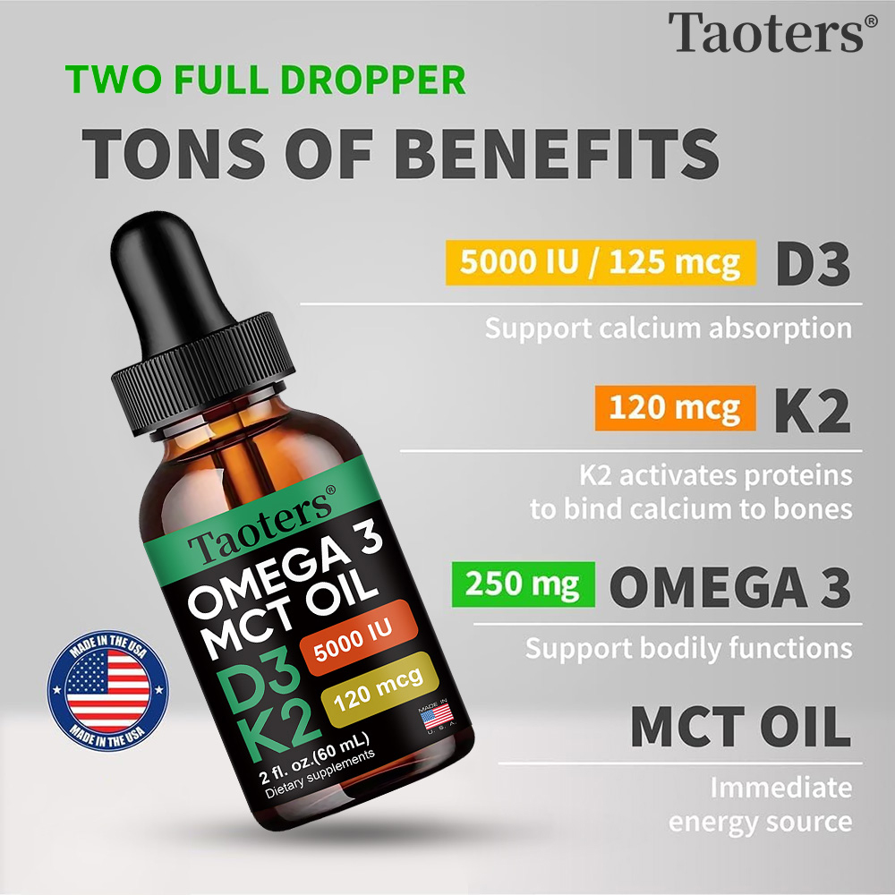 Organische Vitamin D3 K2 Tropf – Vitamin D3 K2 Drop Bewertung und Preis