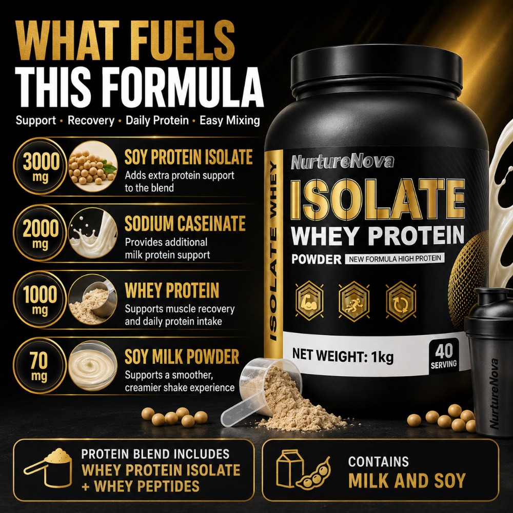 NurtureNova Isolat Whey Protei – Fitness Nutrition Whey Bewertung und Preis