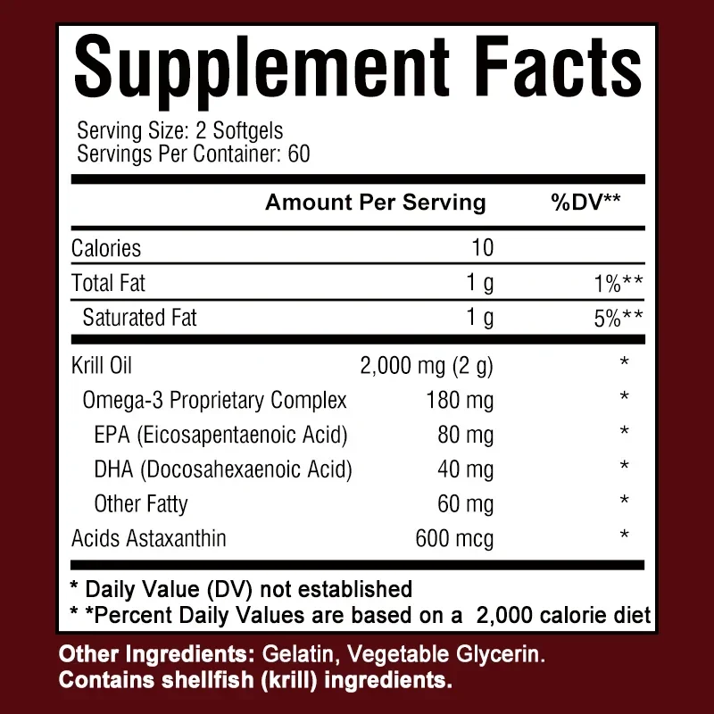 Krillöl-Ergänzungsmittel – red – Krill Oil Supplement Bewertung und Preis