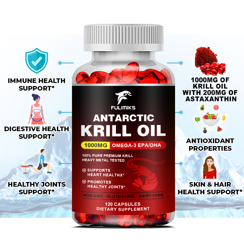 Natürliches Krillöl 1000mg Nah – Krill Oil Supplement Bewertung und Preis