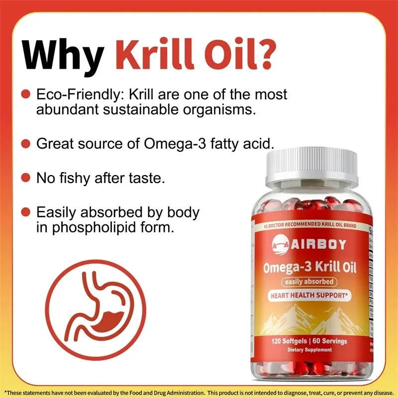 Omega-3 Krillöl mit EPA, DHA,  – Krill Oil Supplement Bewertung und Preis