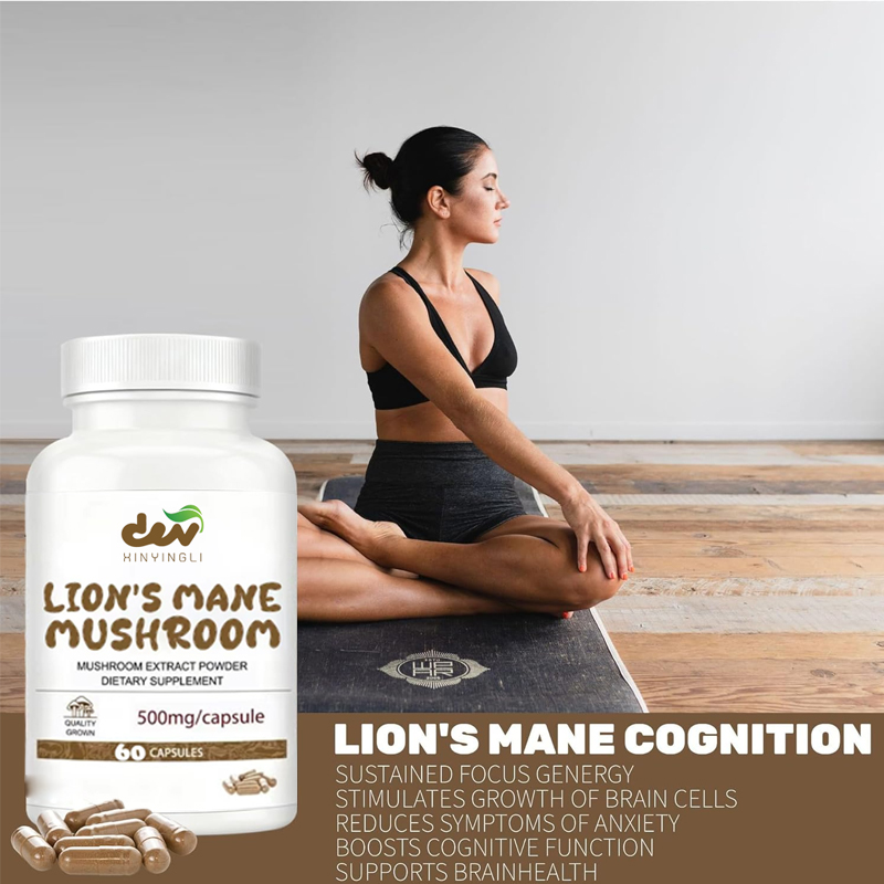 Löwenmähnen-Pilzextrakt-Kapsel – Lion Mane Mushroom Bewertung und Preis