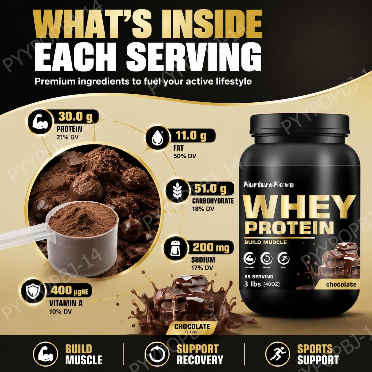 NurtureNova Schokoladen-Molken – Fitness Nutrition Whey Bewertung und Preis