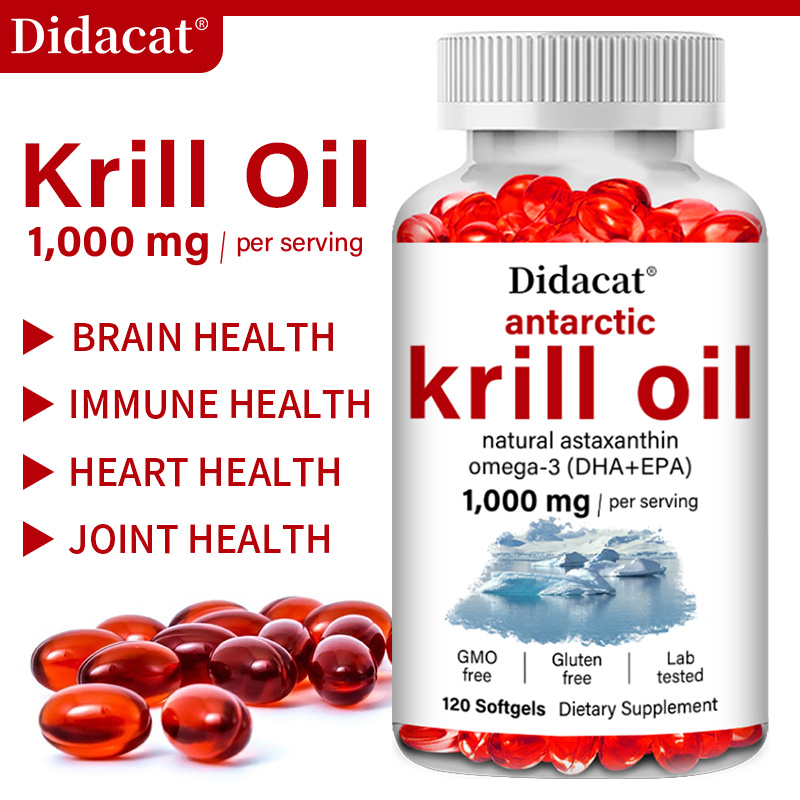 Antarktisches Krillöl-Nahrungs – Krill Oil Supplement Bewertung und Preis