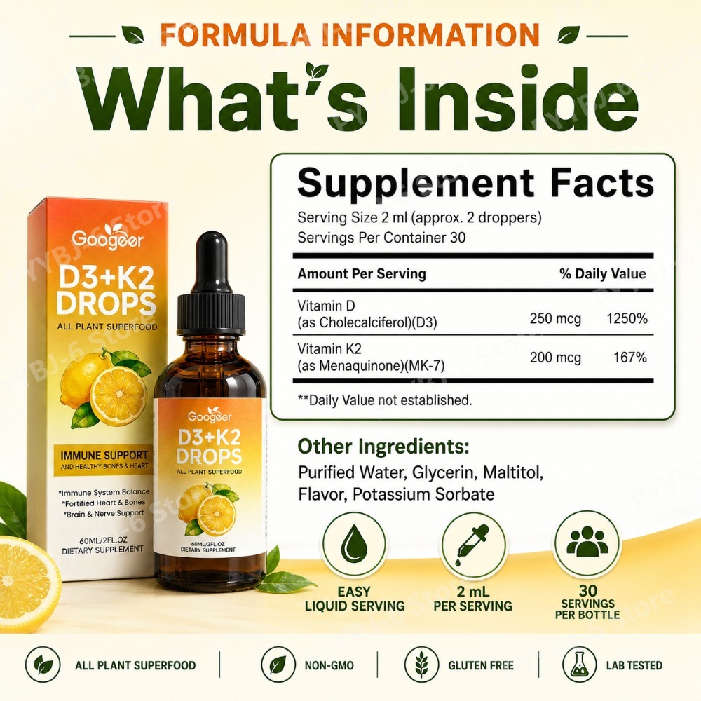 Vitamin D3 K2 Tropfen Flüssige – Vitamin D3 K2 Drop Bewertung und Preis