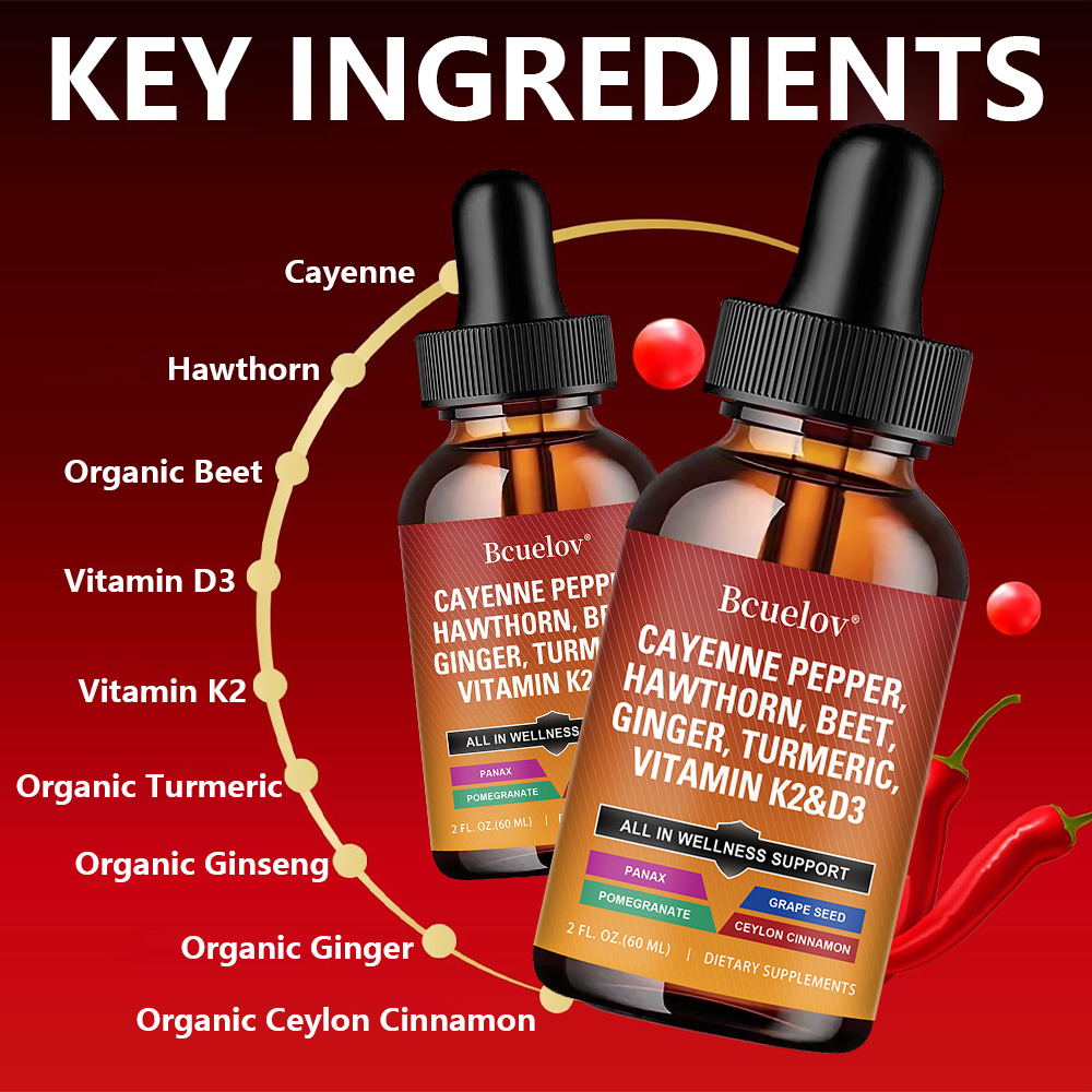 Cayennepfeffer-Tropfen Nahrung – Vitamin D3 K2 Drop Bewertung und Preis