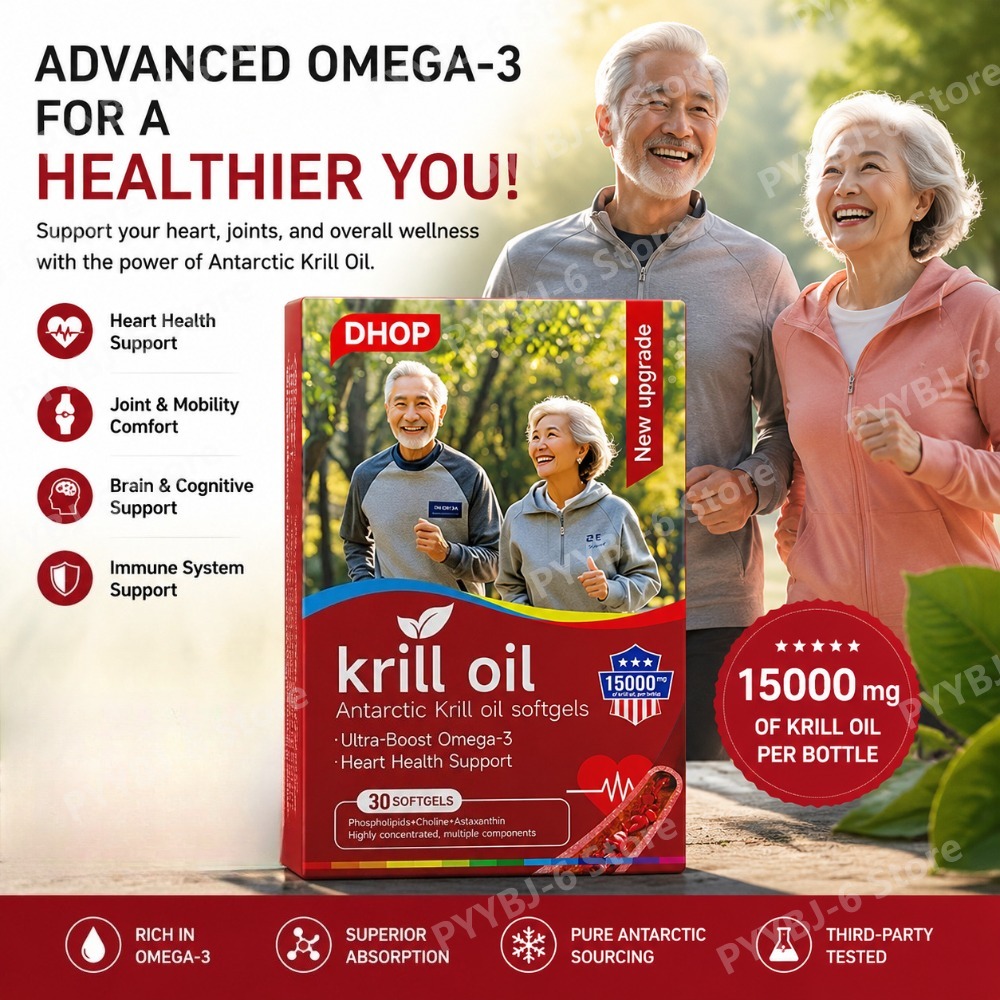 Antarktisches Krillöl 15000mg  – Krill Oil Supplement Bewertung und Preis