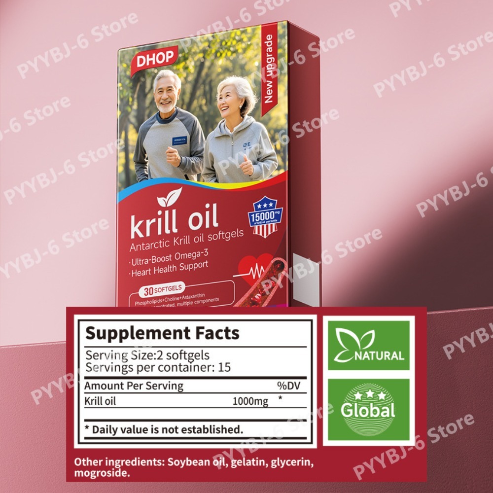 Antarktisches Krillöl 15000mg  – Krill Oil Supplement Bewertung und Preis