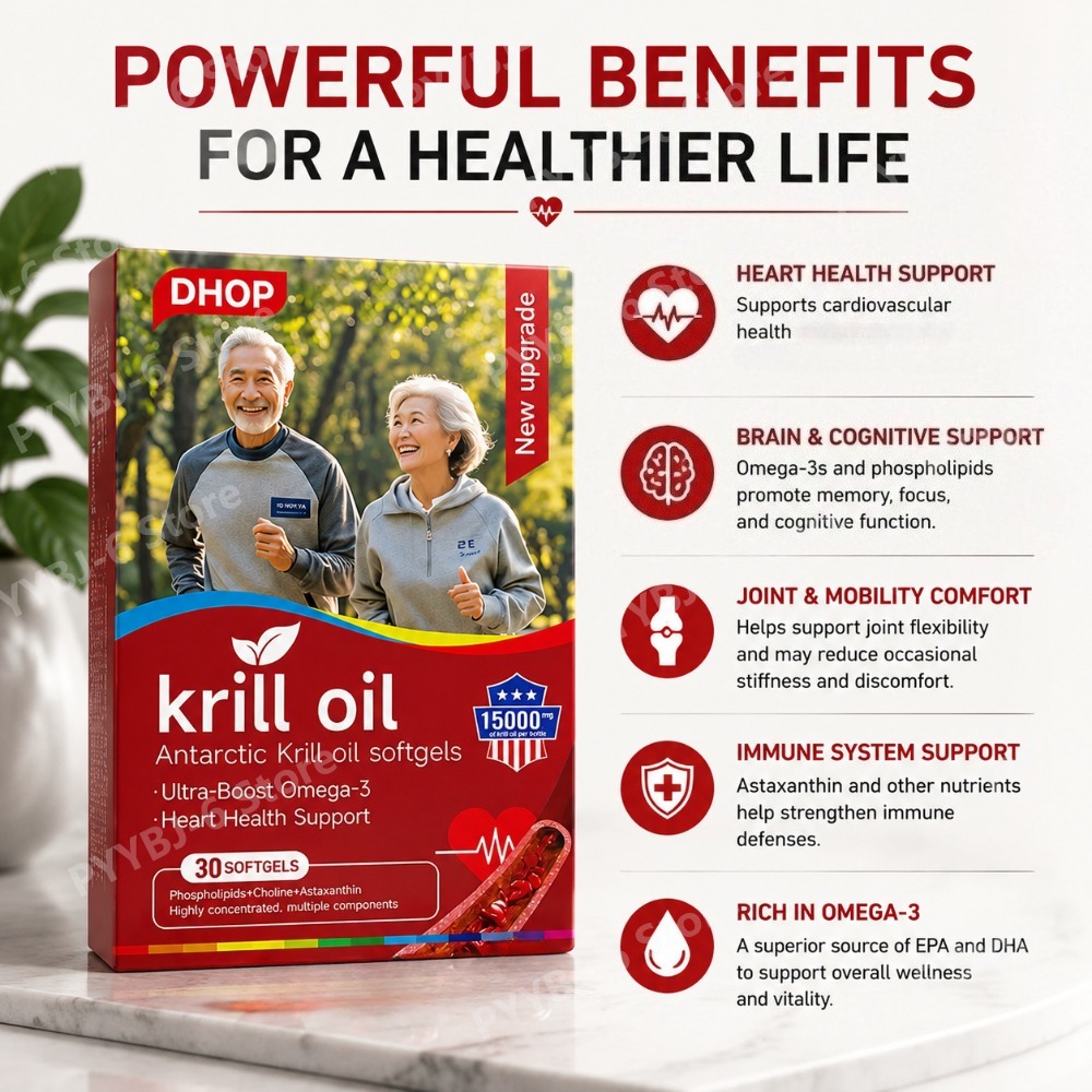 Antarktisches Krillöl 15000mg  – Krill Oil Supplement Bewertung und Preis