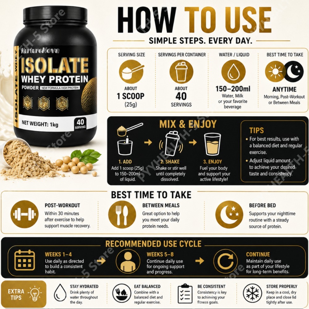 Isolat Whey Protein Pulver 1kg – Nutrition For Fitness And Sports Bewertung und Preis