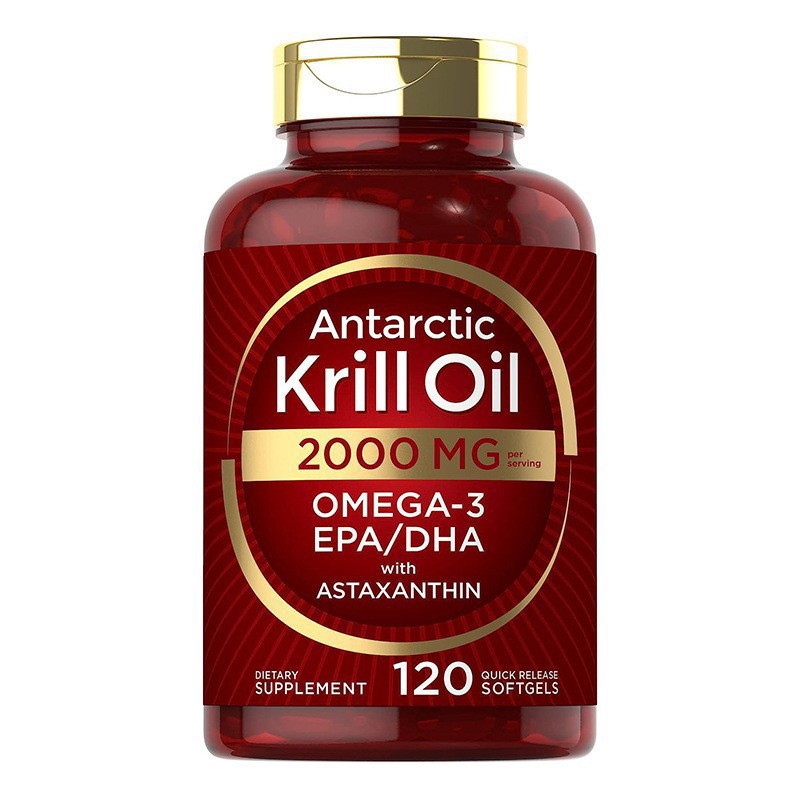 Krillöl-Weichkapseln ergänzen  – Krill Oil Supplement Bewertung und Preis