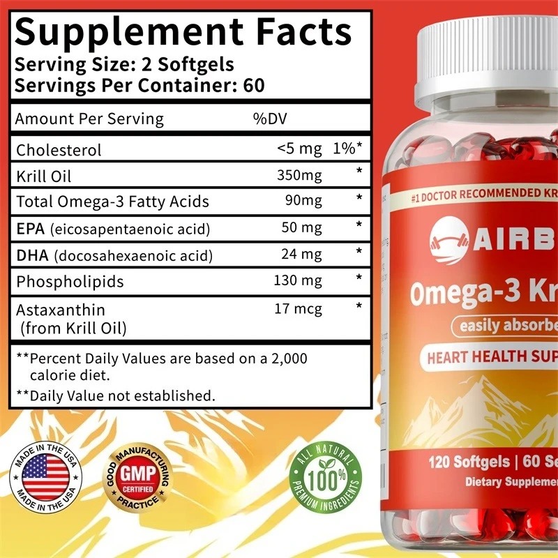 Omega-3 Krillöl mit Astaxanthi – Krill Oil Supplement Bewertung und Preis