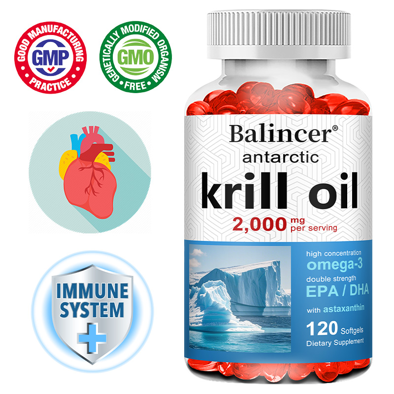 Antarktisches Krillöl 2000 mg  – Krill Oil Supplement Bewertung und Preis