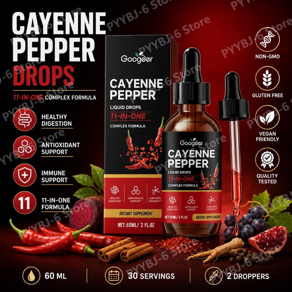 Googeer Cayenne-Pfeffer Flüssi – Vitamin D3 K2 Drop Bewertung und Preis
