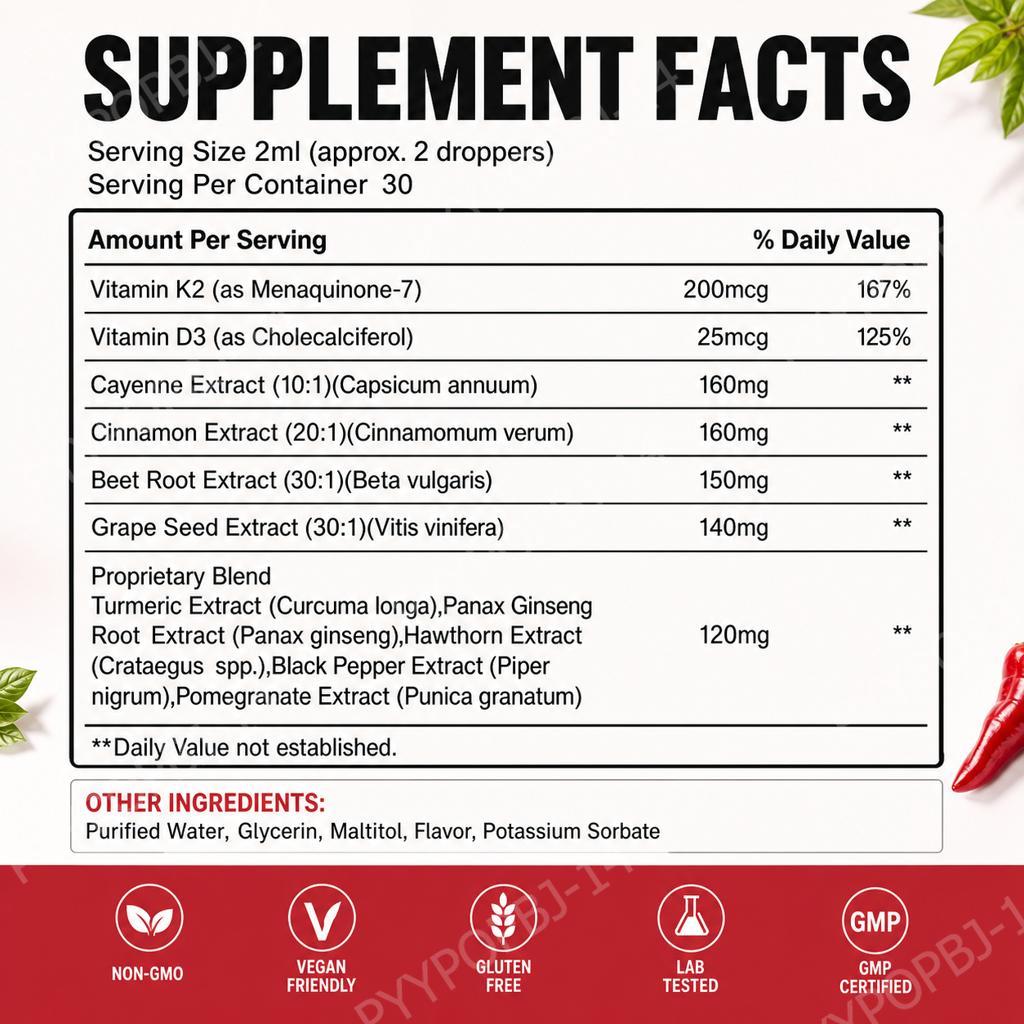 Googeer Cayenne-Pfeffer Flüssi – Vitamin D3 K2 Drop Bewertung und Preis